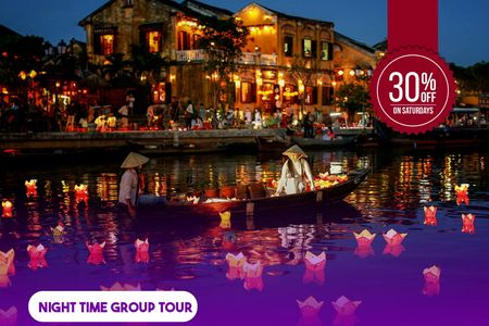 Hoi An mysterious night and lantern lights tour with dinner