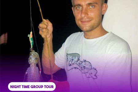 Phu Quoc sunset cruise and night squid fishing tour with dinner