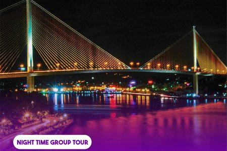 Ha Long night tour with seafood dinner and night market