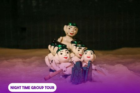 Vietnamese Water Puppet evening show with dinner