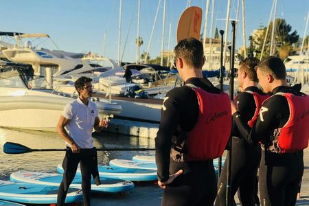 Calanova guided paddle surf excursion