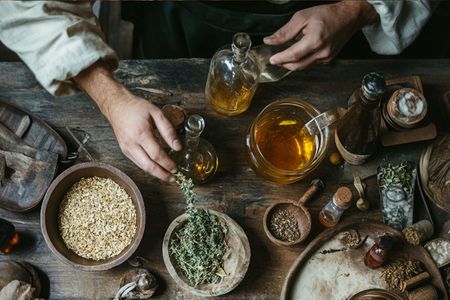 Interactive tour of historic Andechs Monastery Pharmacy