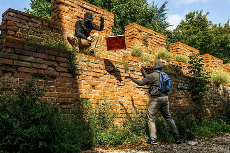 Interactive spy-themed city game with host-guide in Poznań Old Town