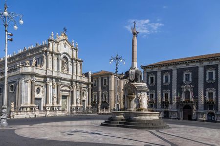 Half-day guided tour of Catania from Taormina