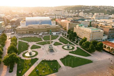 One-hour tour of Stuttgart with a local