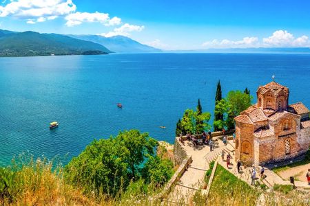 Guided day trip to Ohrid City and Lake from Skopje