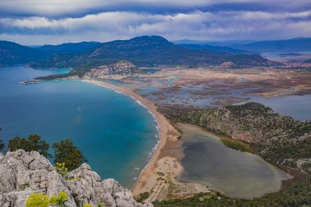 Dalyan turtle beach tour with mud bath and lunch from Marmaris