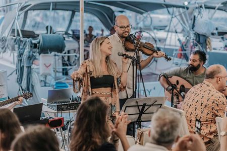 Greek and Corfian Live Music Performance