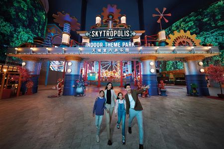 Genting Skytropolis indoor theme park entrance ticket