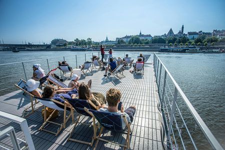 Premium river cruise aboard a modern barge in Warsaw