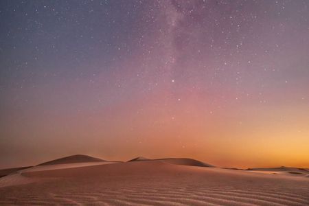 Night safari in Khor Al Adaid
