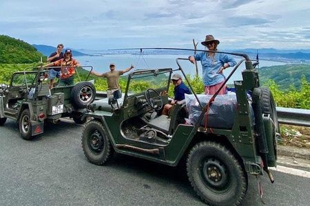 4x4 tour from Hoi An to Marble Mountain and the Son Tra Peninsula