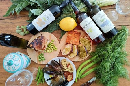 Traditional Sicilian flavours and vineyard visit in Agrigento