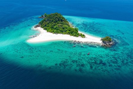 Power catamaran tour from Khao Lak to Phi Phi and Koh Khai