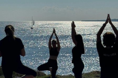 Yoga by the sea on Ortigia Island