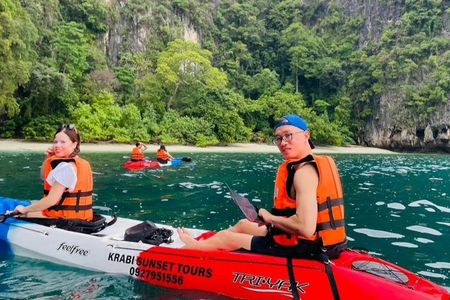 Speedboat guided tour to Krabi islands with Thai buffet lunch