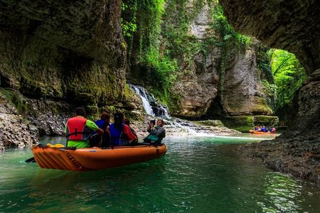 Martvili with Okatse Canyon and Prometheus Cave guided tour