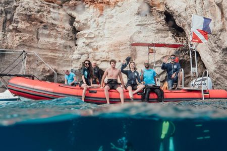 Menorca snorkel safari by boat with a professional guide