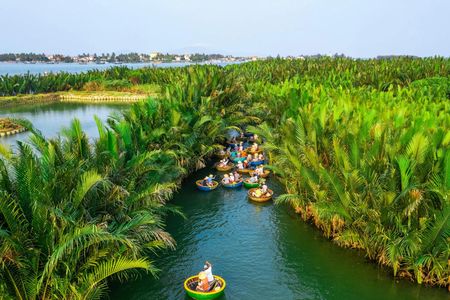 Coconut jungle and Hoi An city tour with flower lantern and dinner