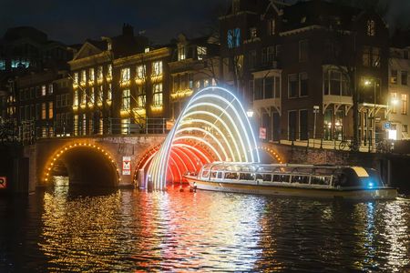 Amsterdam Light Festival canal cruise