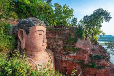Giant Buddha and Huanglongxi Old Town private day tour from Chengdu