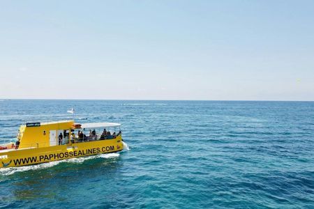 Semi-submarine swim cruise with turtle watching and drinks from Paphos