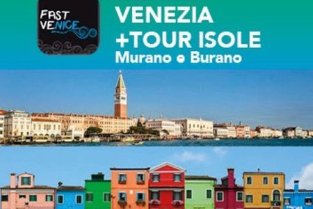 Venice, Murano and Burano guided boat trip from Punta Sabbioni