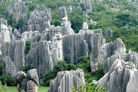Kunming Stone Forest Wonders and Jiuxiang Cave with boat adventure