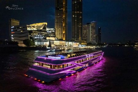Opulence buffet dinner cruise with cultural show on Chao Phraya river