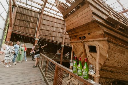 Basque Whaling Museum tour and lunch at a cider house
