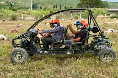 Family buggy safari from Side