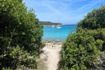 Self-guided wild coastal hike in Saint-Florent with pickup