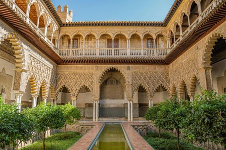 Seville Royal Alcázar entry ticket with downloadable audio guide