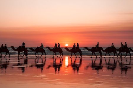 Buggy and camel ride in Tamlaline's dunes
