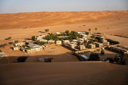 Wild bivouac desert night from Djerba and Zarzis