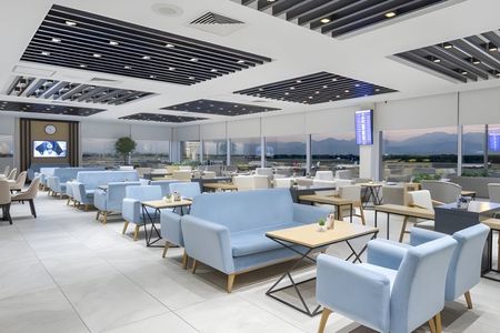 Comfort lounge at the Antalya Airport