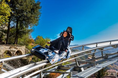 Dolomites rollercoaster adventure in Castelmezzano from Matera