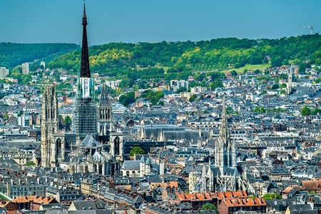 Rouen city highlights walking tour with a local guide