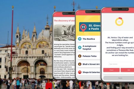 Venice self-guided treasure hunt and walking tour