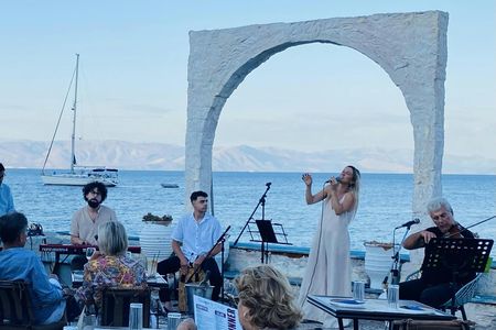 Greek and Corfian Live Music Performance