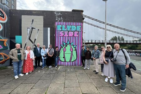 Private Glasgow street art tour