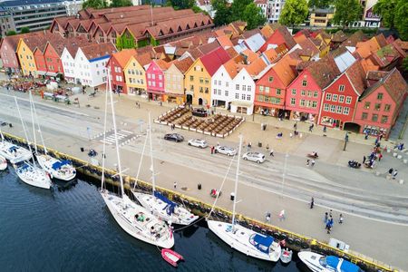 Bergen city highlights walking tour with a local guide