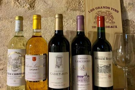 Bordeaux great classified growths private workshop with wine tasting