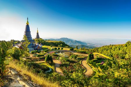 Doi Inthanon Park and Kew Mae Pan Trail private tour from Chiang Mai