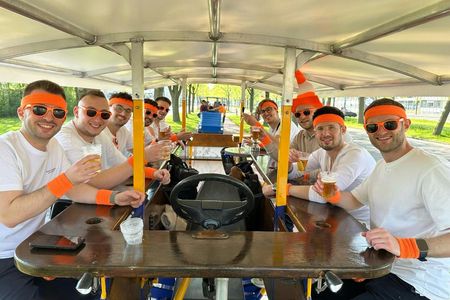Private beer bike tour in Amsterdam