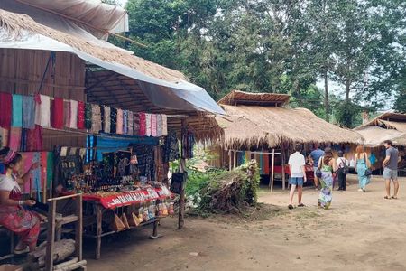Full day van charter, Chiang Rai and Long Neck Village