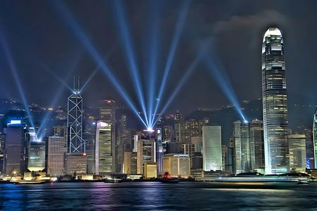 Hong Kong night tour with Peak Tram and Symphony of Lights