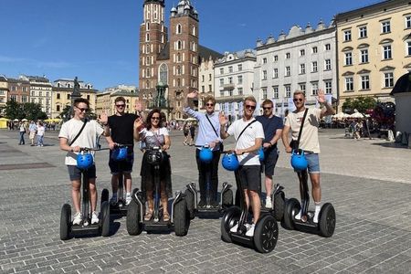 Krakow Segway hire for self-guided city exploration
