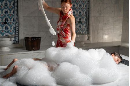Artemis Hamam traditional full body scrub & foam massage in Kos