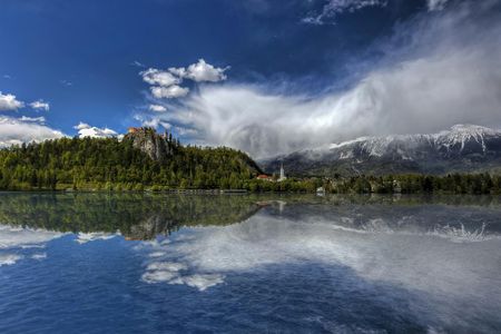 Lake Bled and Triglav National Park from Ljubljana
